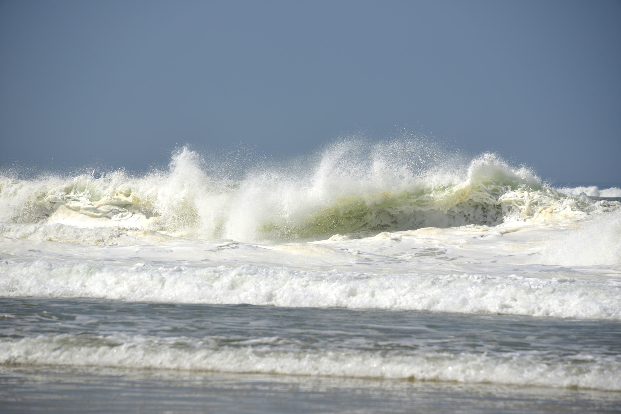 Nikon D800 sample photo. Jeux de vagues a mimizan photography
