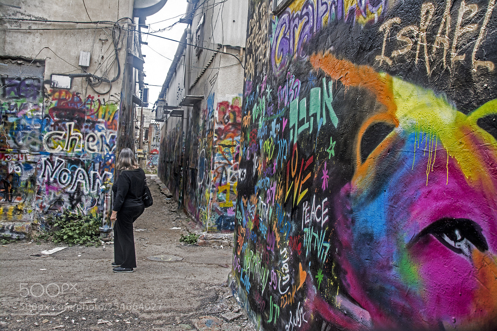 Nikon D7100 sample photo. Tel aviv.unusual district. photography