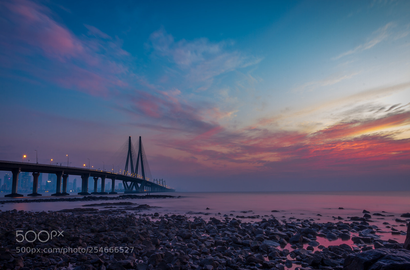 Canon EOS 70D sample photo. Longexposure of bandra worli photography