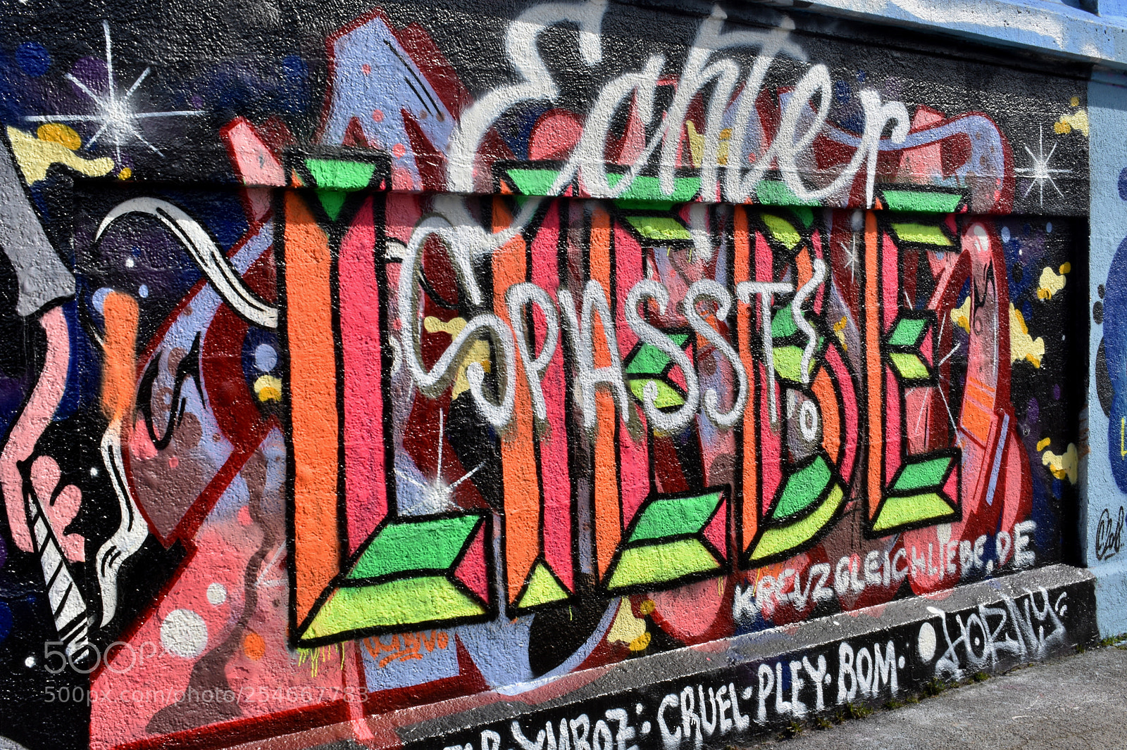 Nikon D3400 sample photo. Munich´s streetart photography