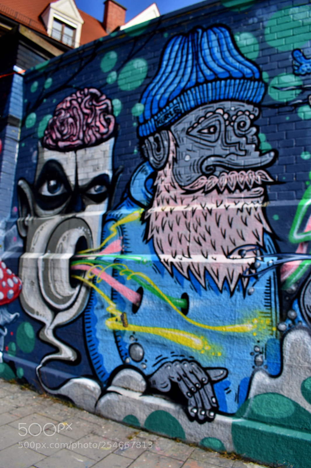 Nikon D3400 sample photo. Munich´s streetart photography