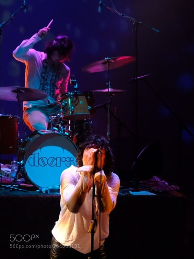 Fujifilm X-T2 sample photo. The doors coverband photography
