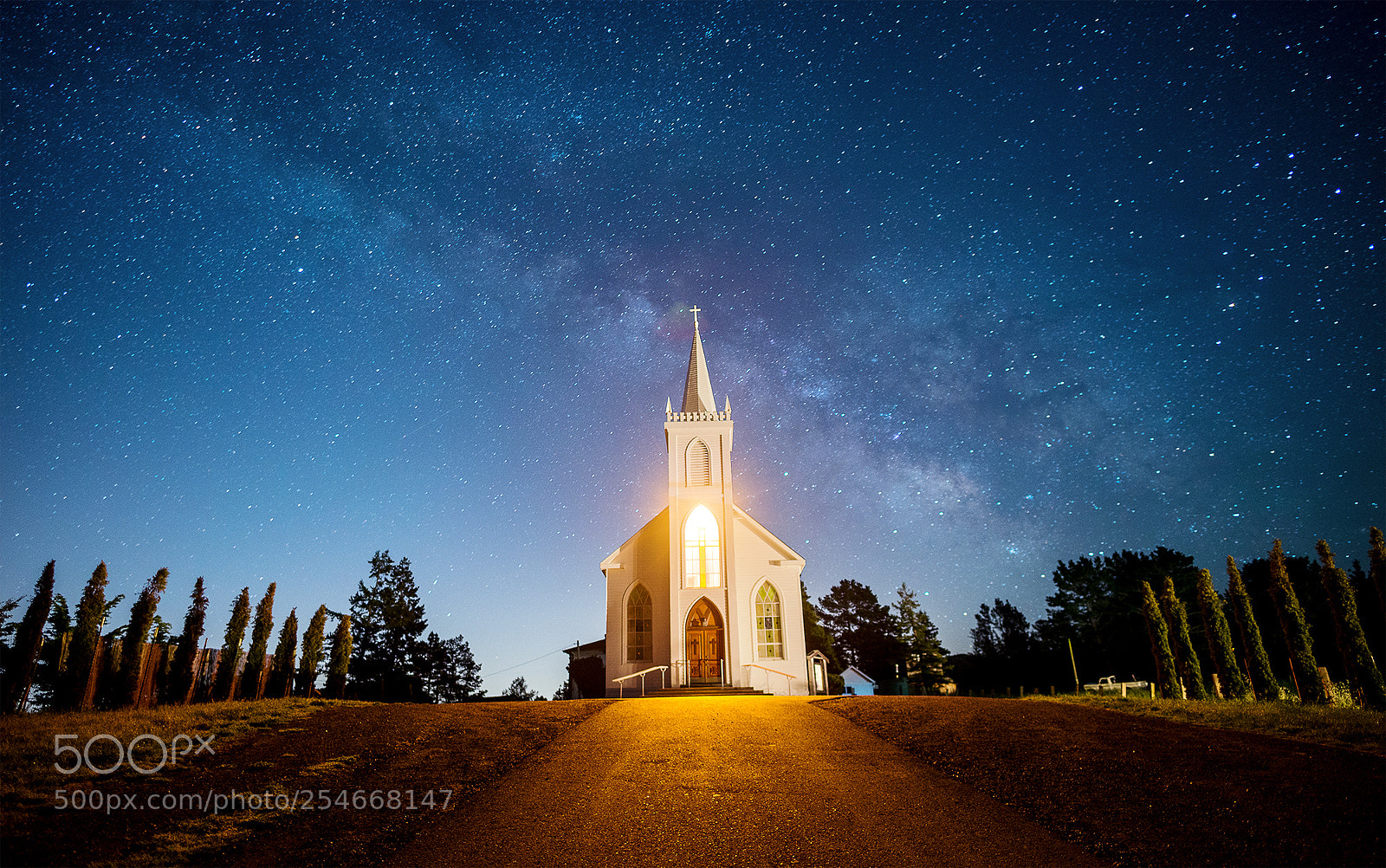 Nikon D610 sample photo. Milkyway over saint teresa photography