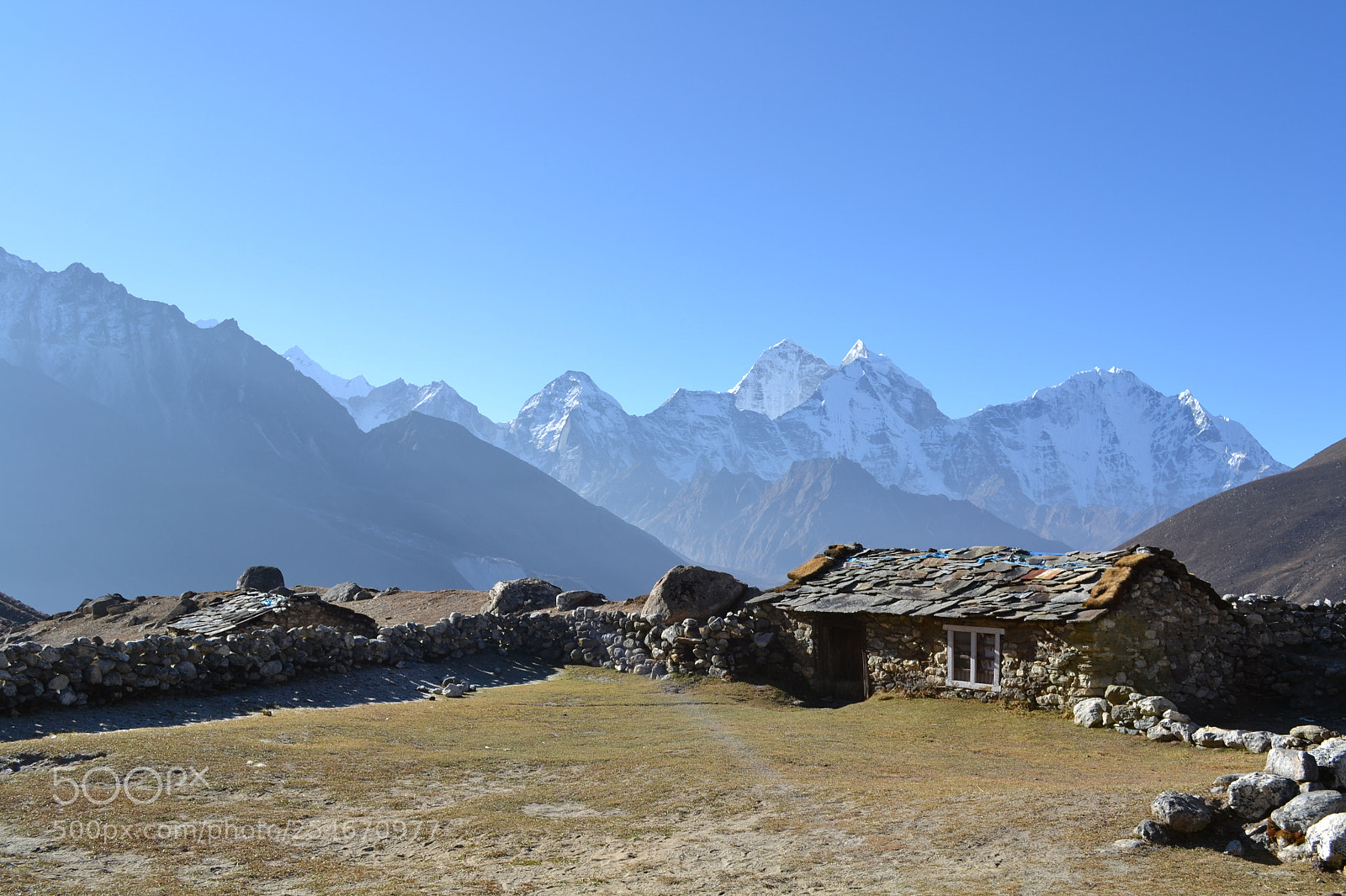 Nikon D3100 sample photo. Shepherd's lodge, nepal photography