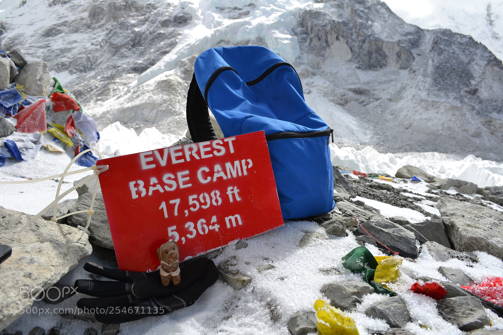 Nikon D3100 sample photo. Everest base camp photography
