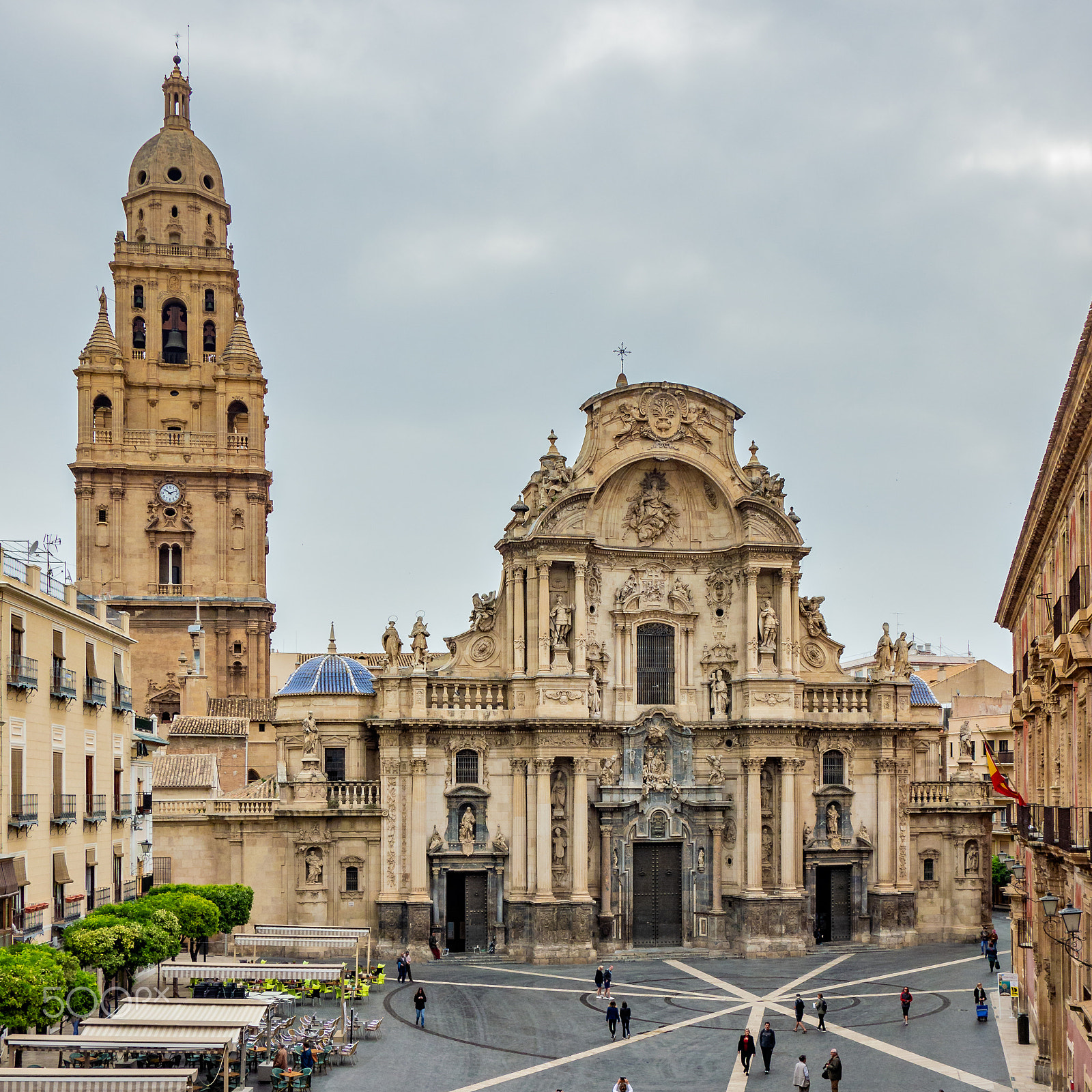 Hasselblad Stellar sample photo. Catedral de murcia photography