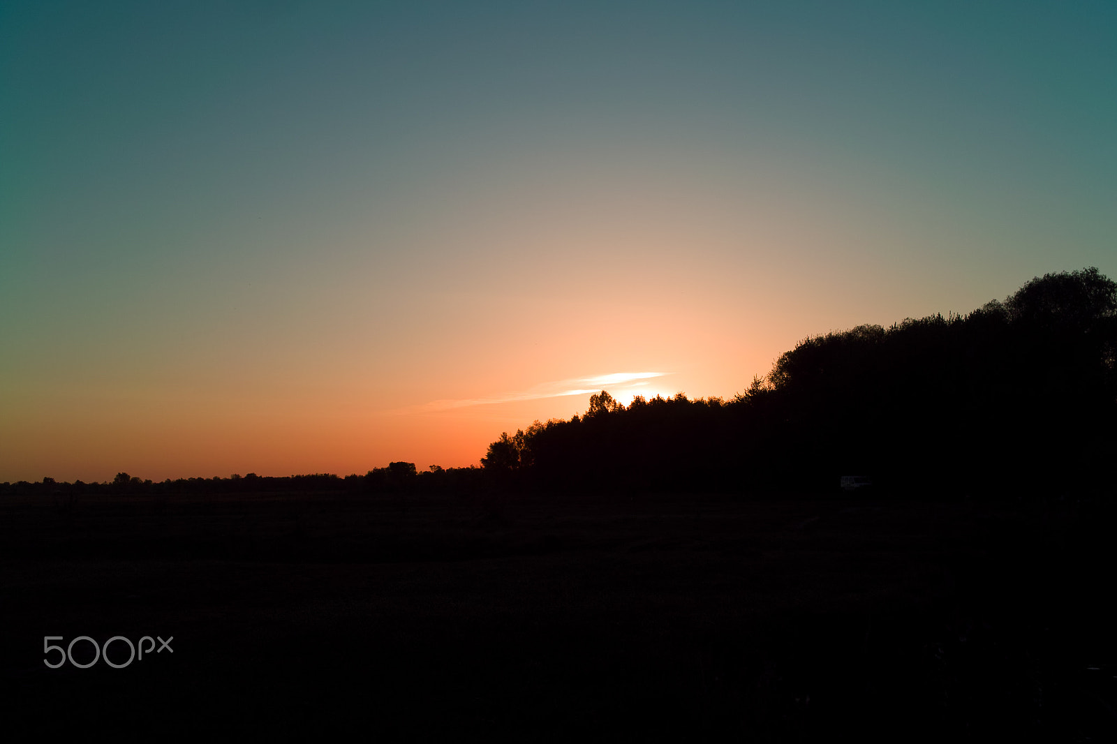 Sigma DP2 sample photo. Desna sunrise photography