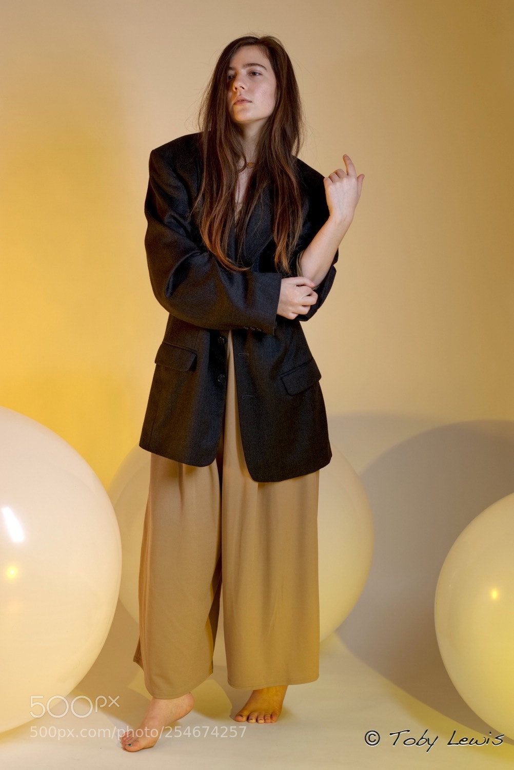 Nikon D5300 sample photo. Jacket and balloons photography