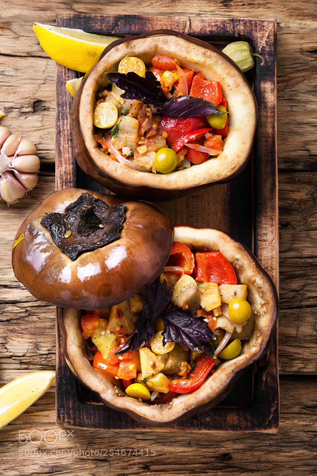 Nikon D7100 sample photo. Eggplant baked with vegetables photography