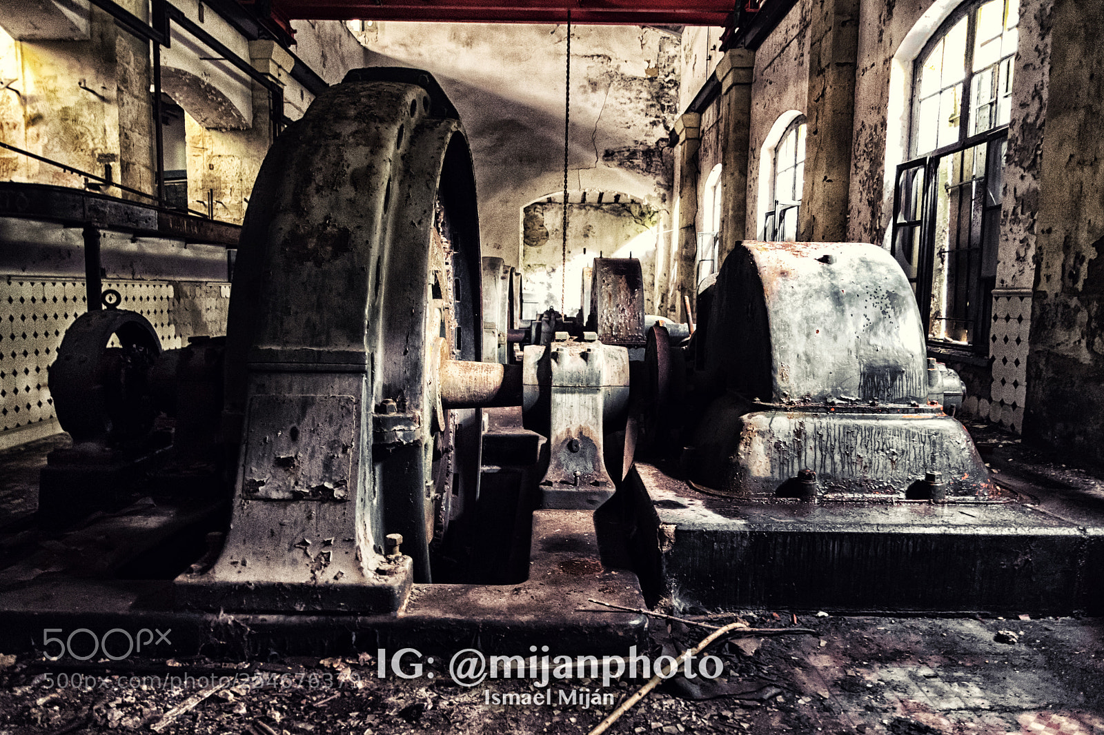 Nikon D500 sample photo. Abandoned hidroelectric facility photography
