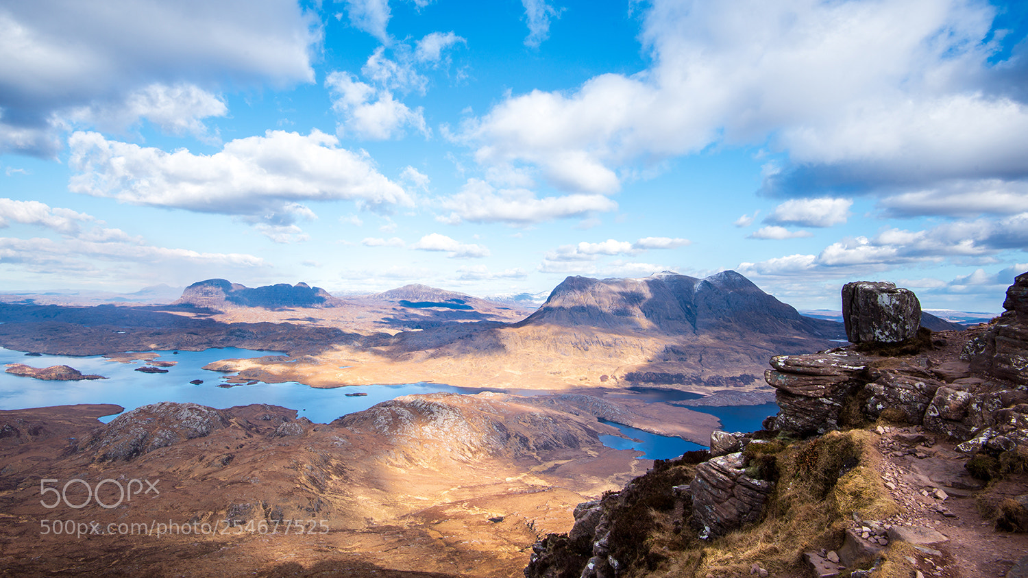 Nikon D800E sample photo. Stac pollaidh photography