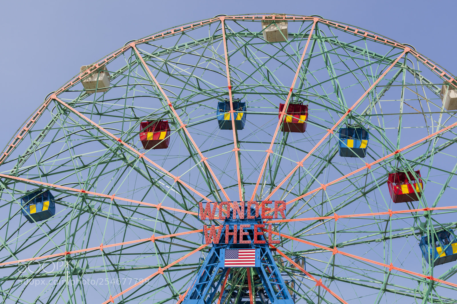 Canon EOS 5D Mark II sample photo. Wonder wheel photography