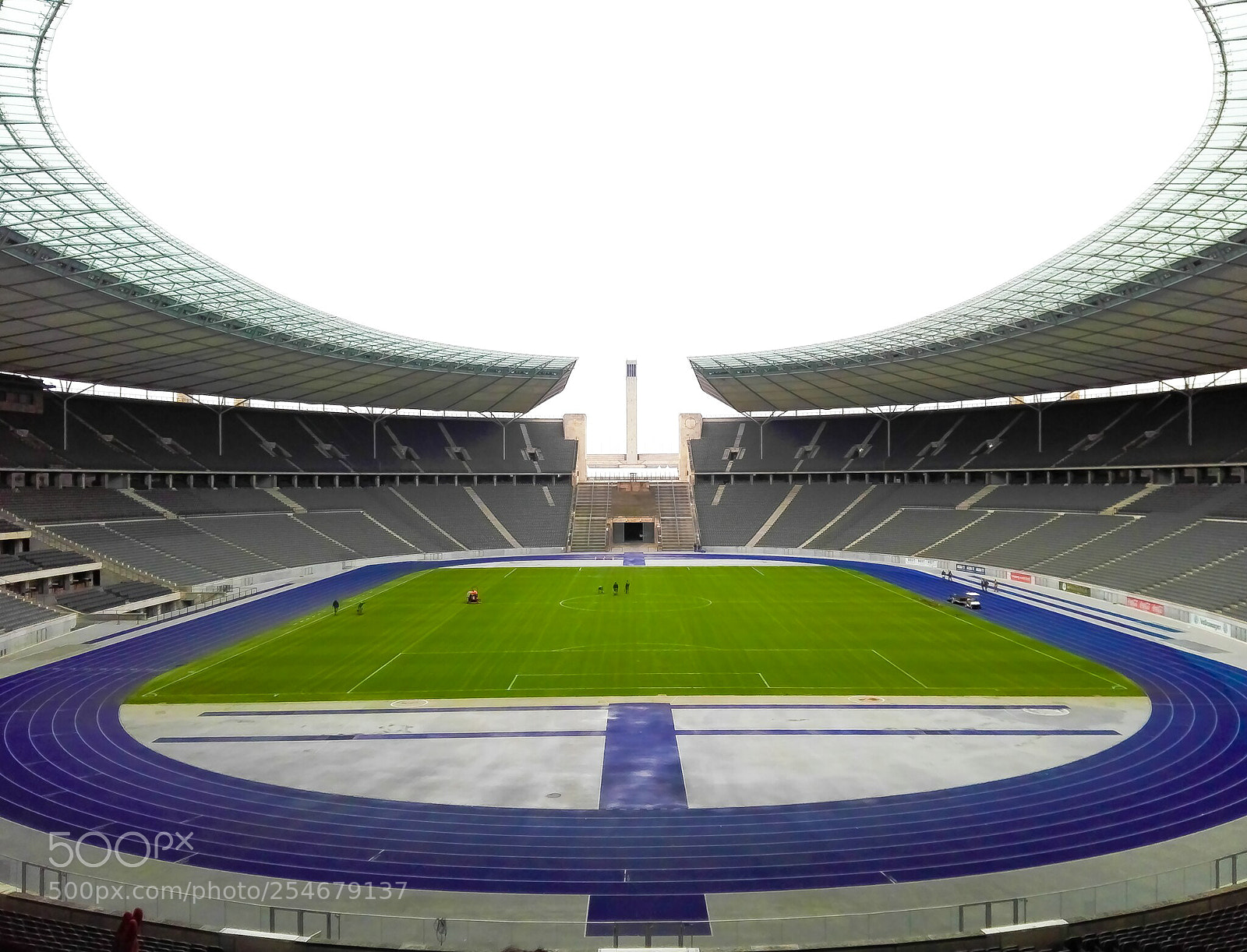 HUAWEI P8 Lite sample photo. Footbal stadium, berlin photography