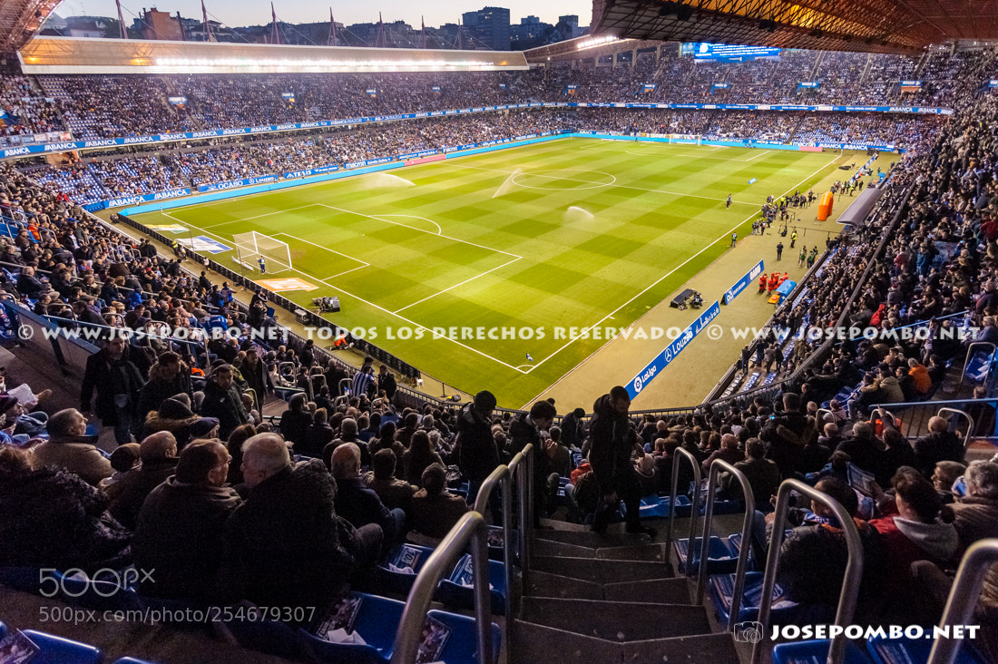 Nikon D700 sample photo. Estadio de riazor photography