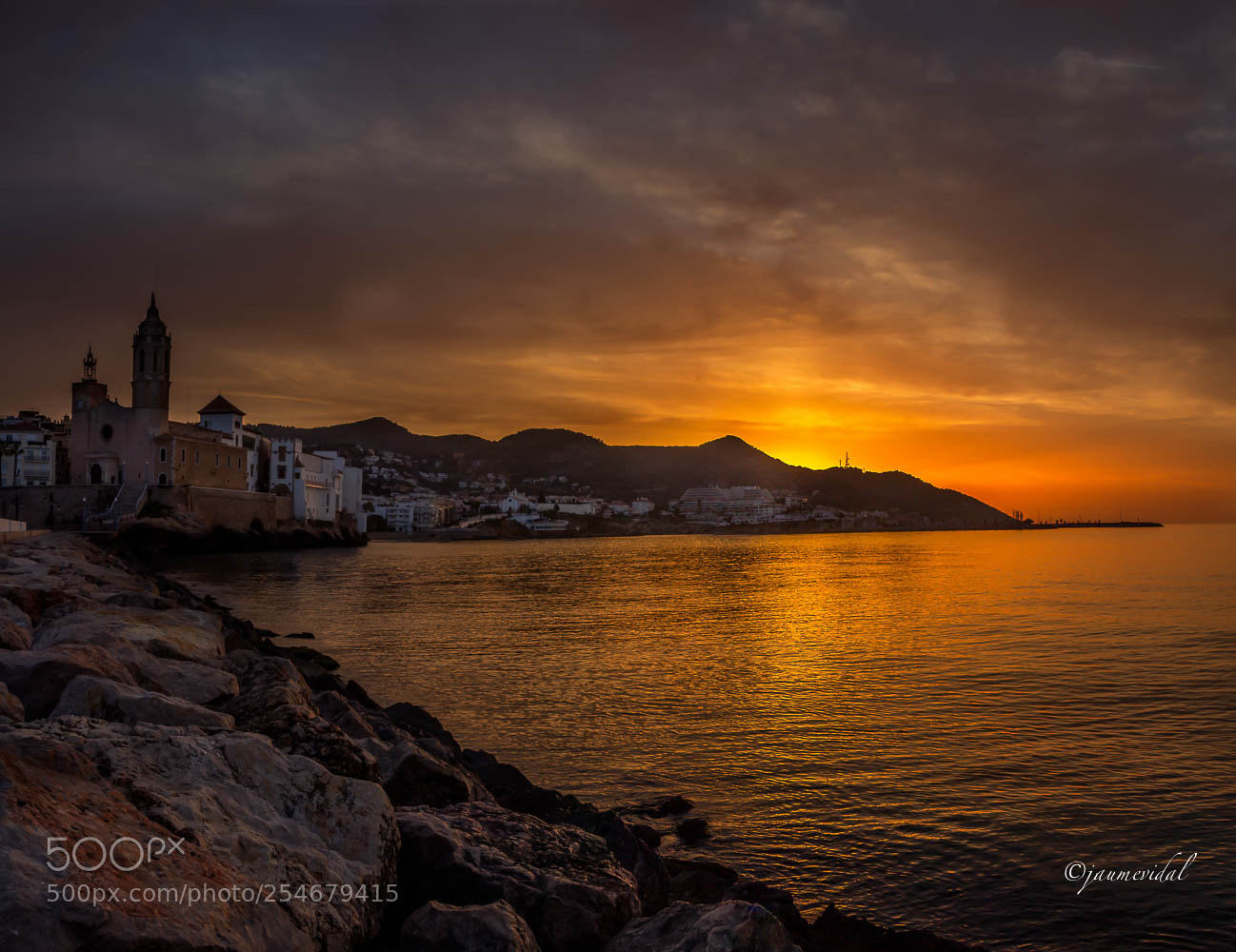 Canon EOS 7D sample photo. Amanecer en sitges photography