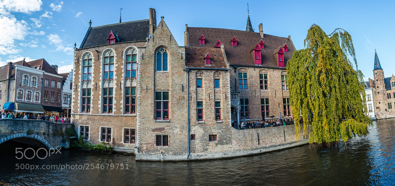 Ricoh GR sample photo. House in bruge, belgium photography