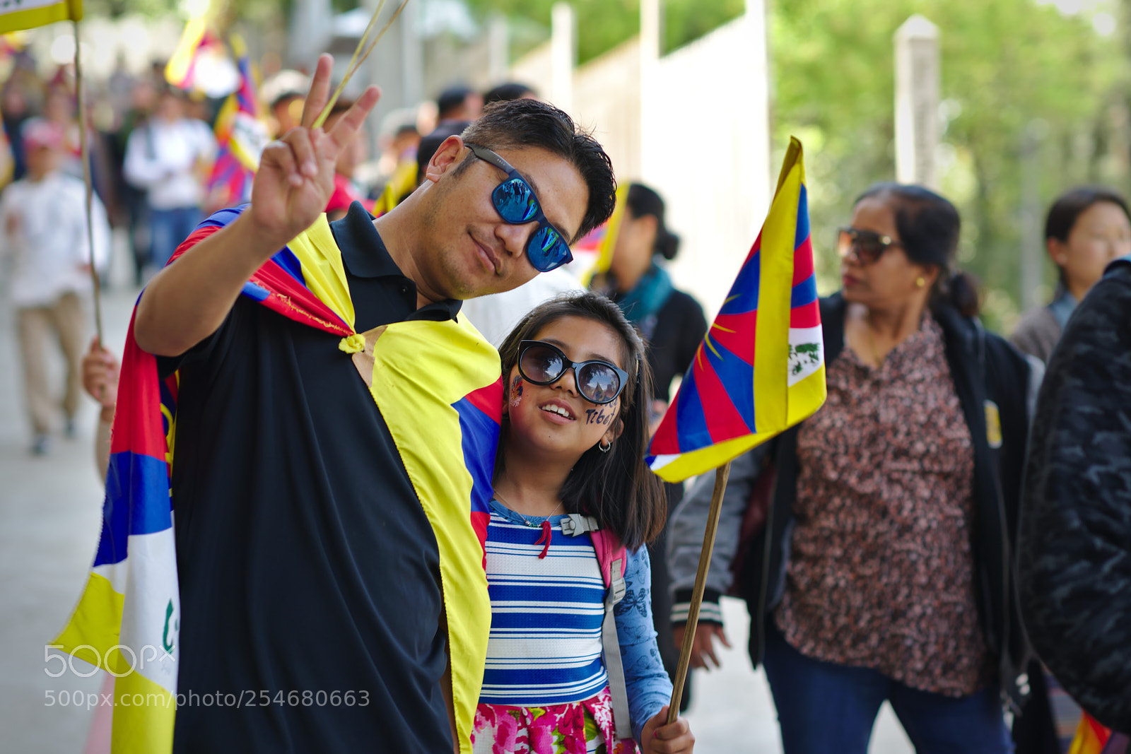 Nikon D800 sample photo. Tibetan national uprising day photography
