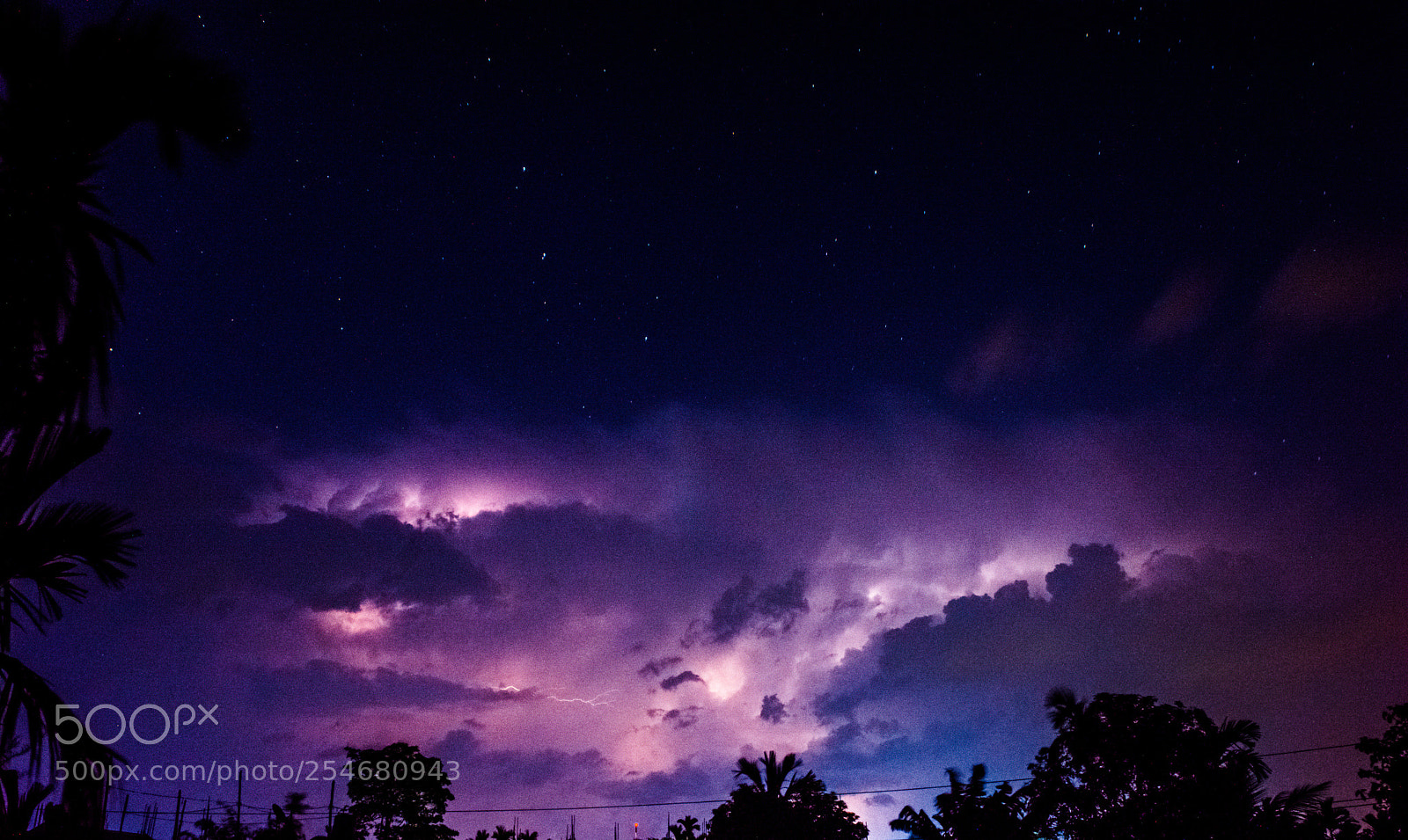 Nikon D5200 sample photo. Stormy night photography