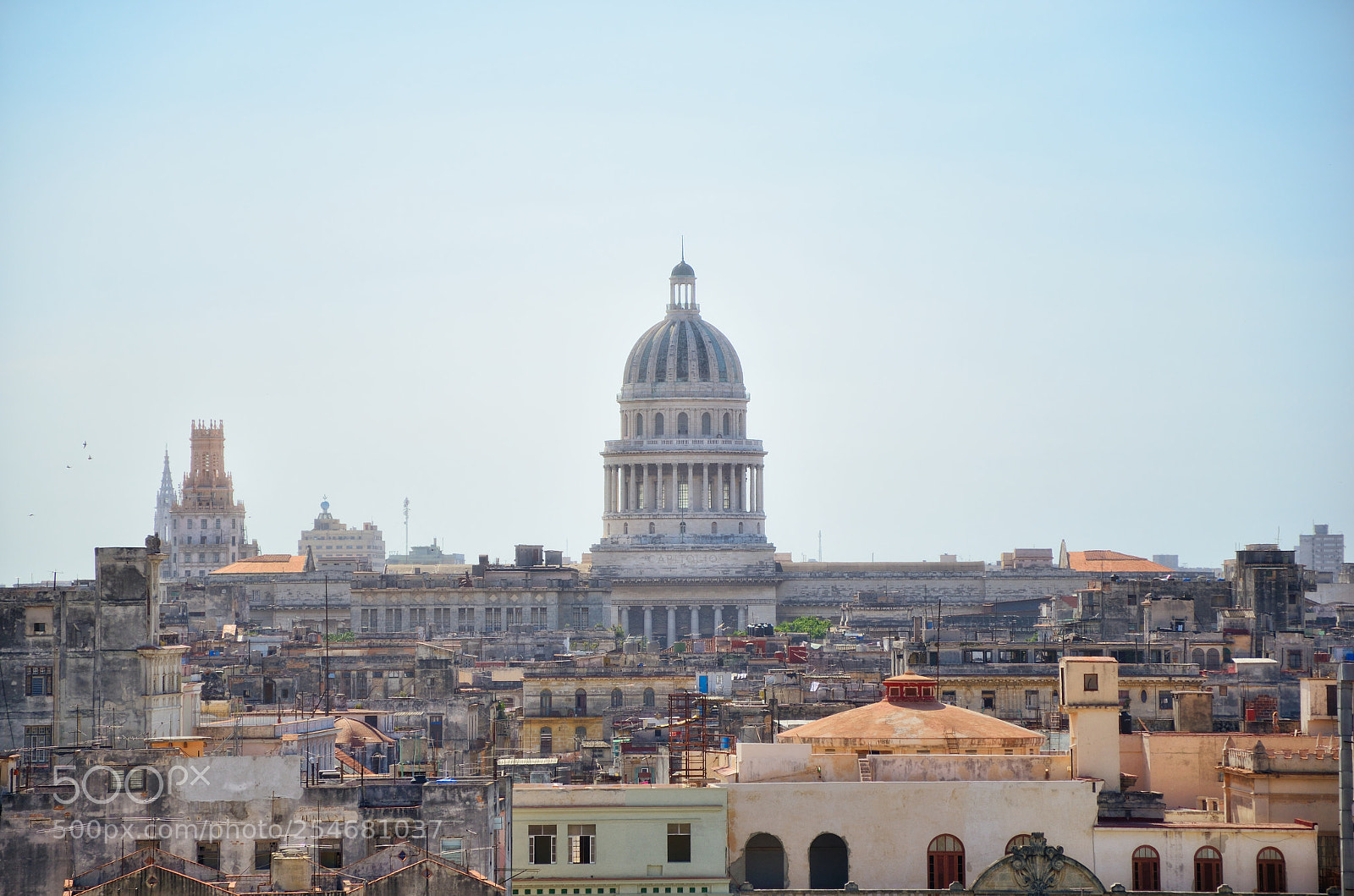 Nikon D7000 sample photo. La habana capitolio photography