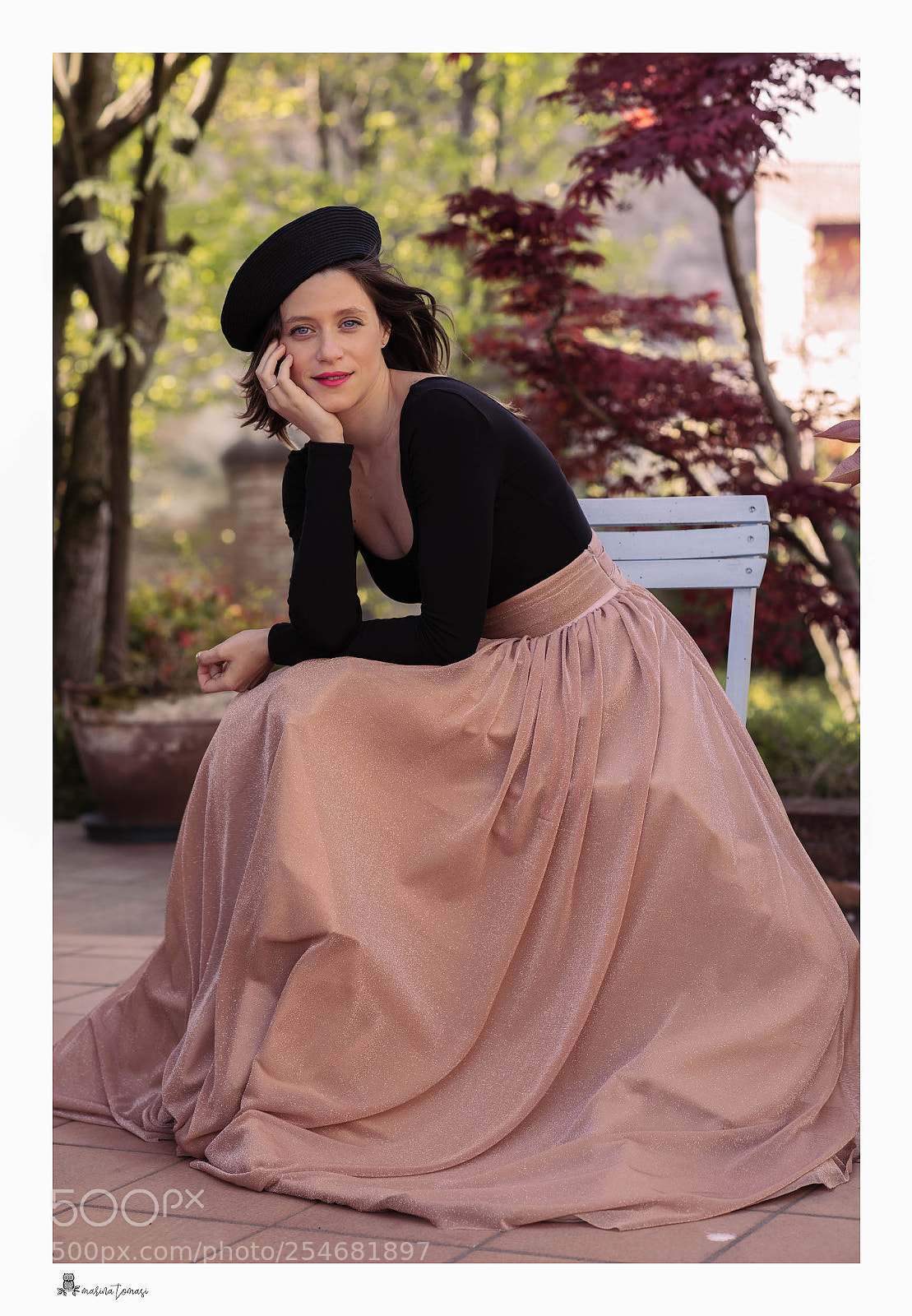 Nikon D810 sample photo. Irene con il cappello photography