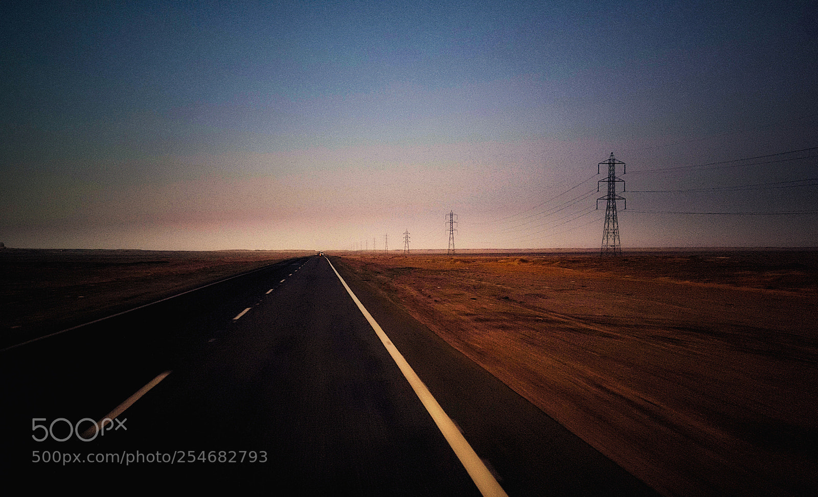 Samsung Galaxy S6 sample photo. Sahara road photography