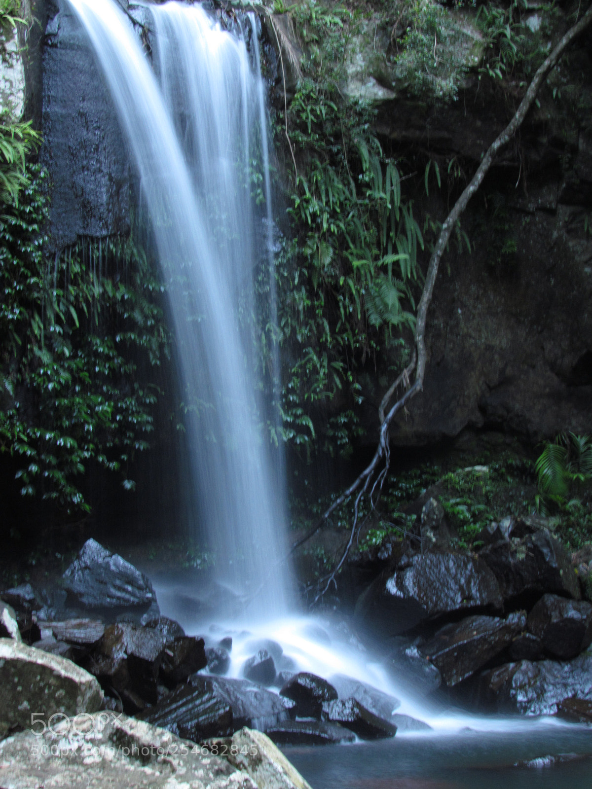 Canon PowerShot SX30 IS sample photo. Waterfall photography