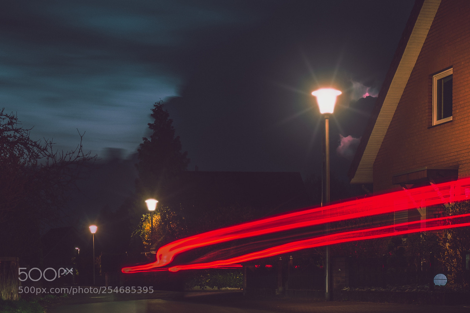 Fujifilm X-T20 sample photo. Light trails and thunderstorm photography