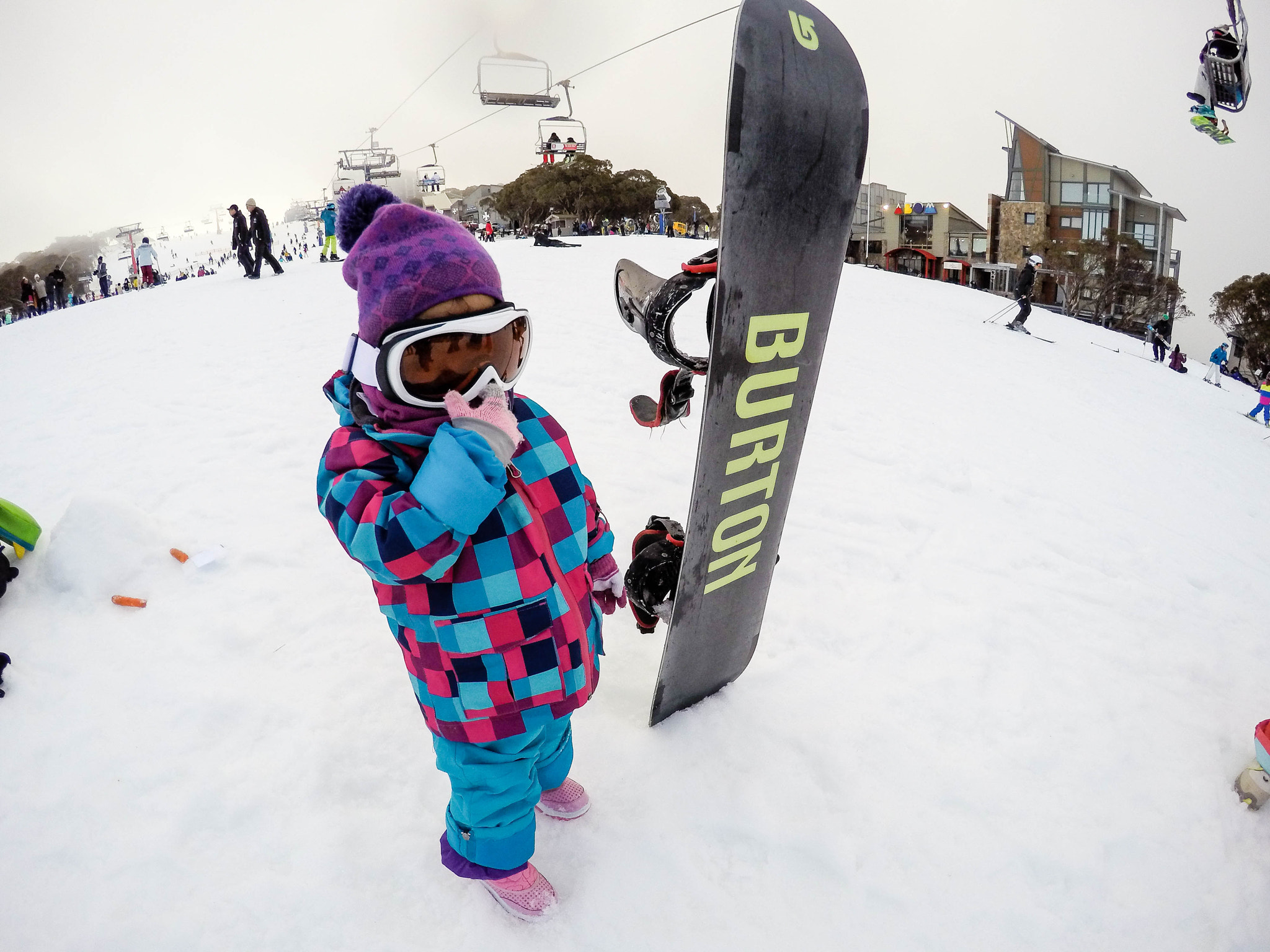 GoPro HERO4 Silver sample photo. Sofi snowbording photography