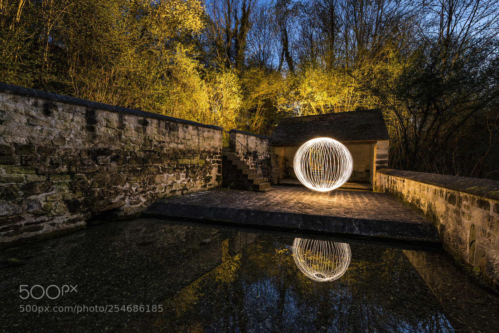 Nikon D810 sample photo. The golden wash photography