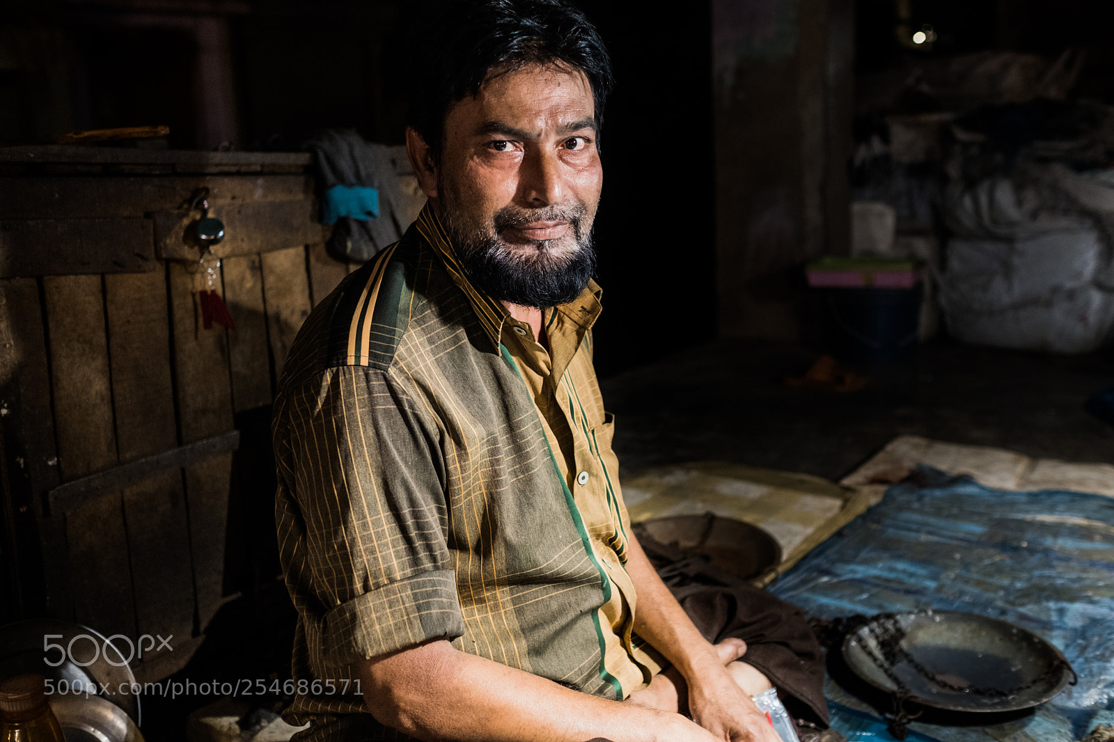 Fujifilm X-Pro2 sample photo. Fish seller photography