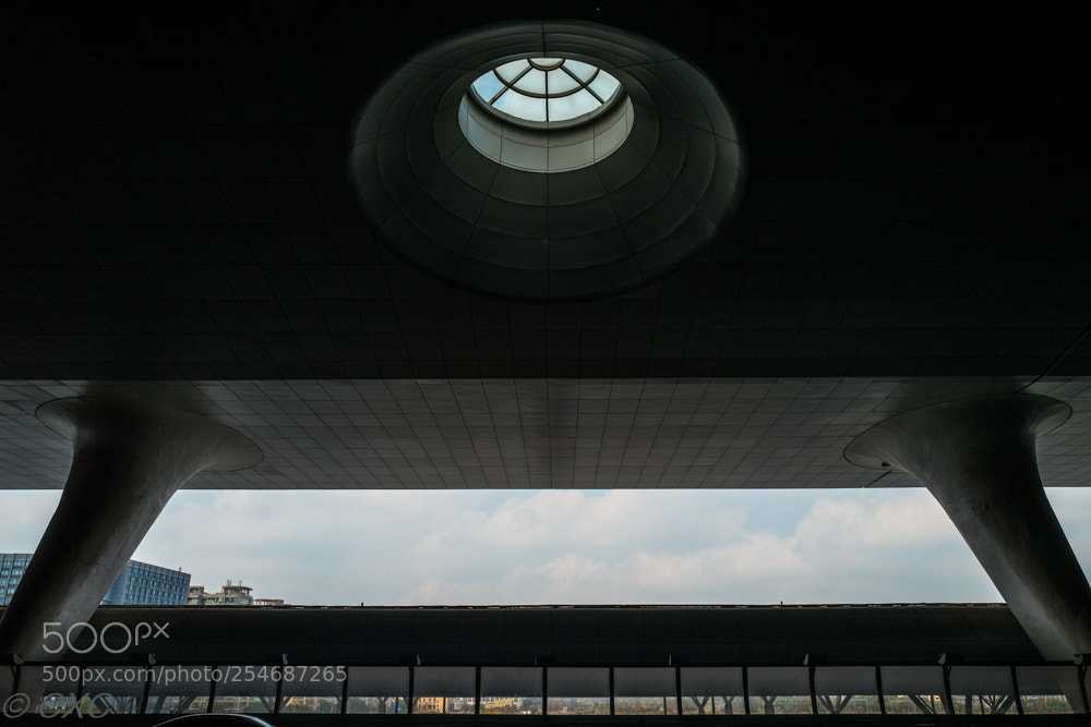 Leica Q (Typ 116) sample photo. High speed rail station photography