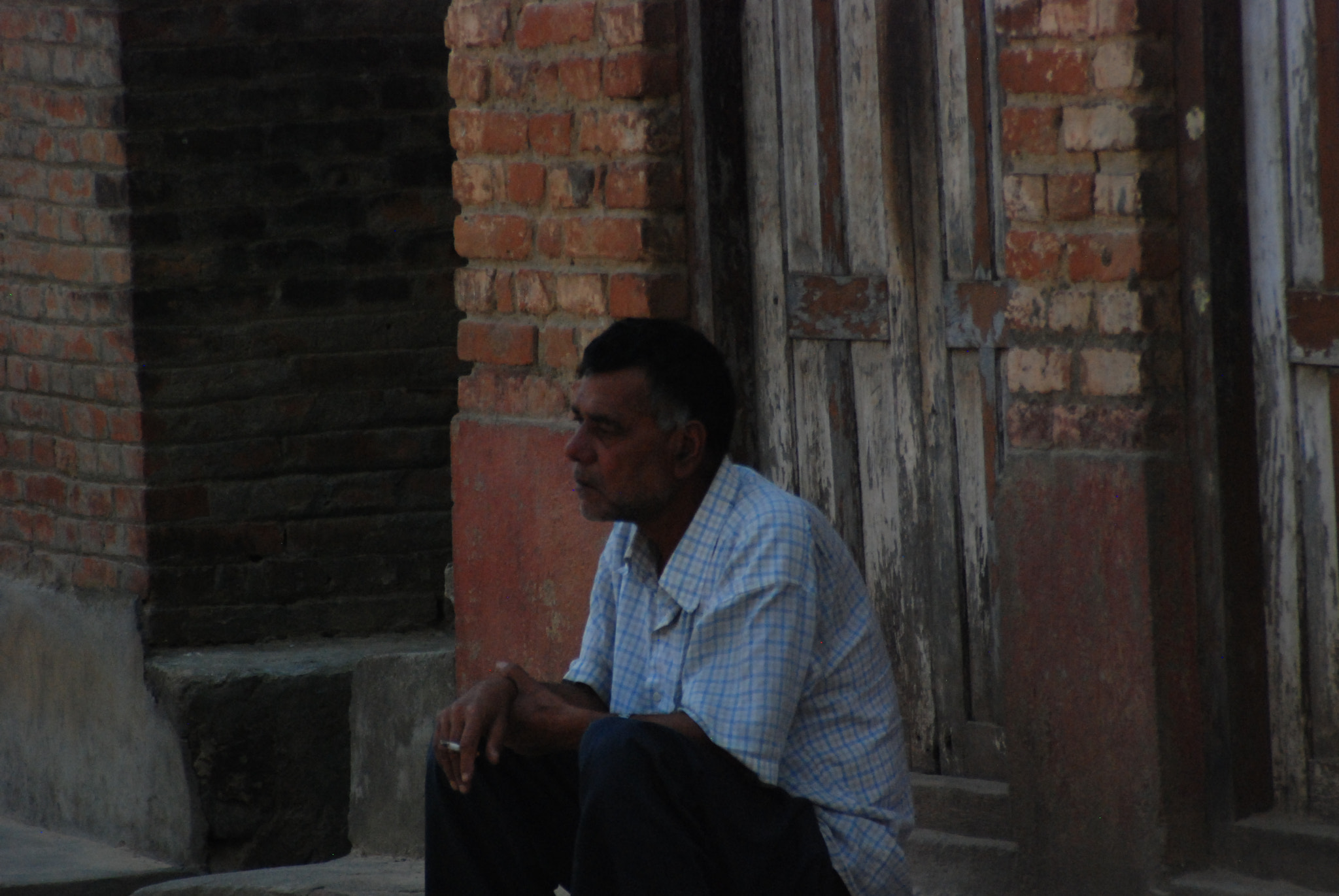 Nikon D80 sample photo. Faces in sitapaila photography