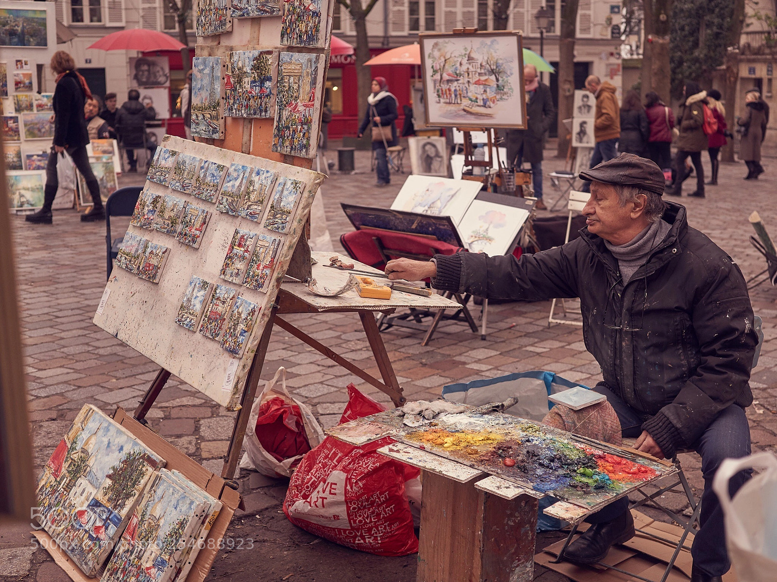Sony a6000 sample photo. A painters soul lives photography