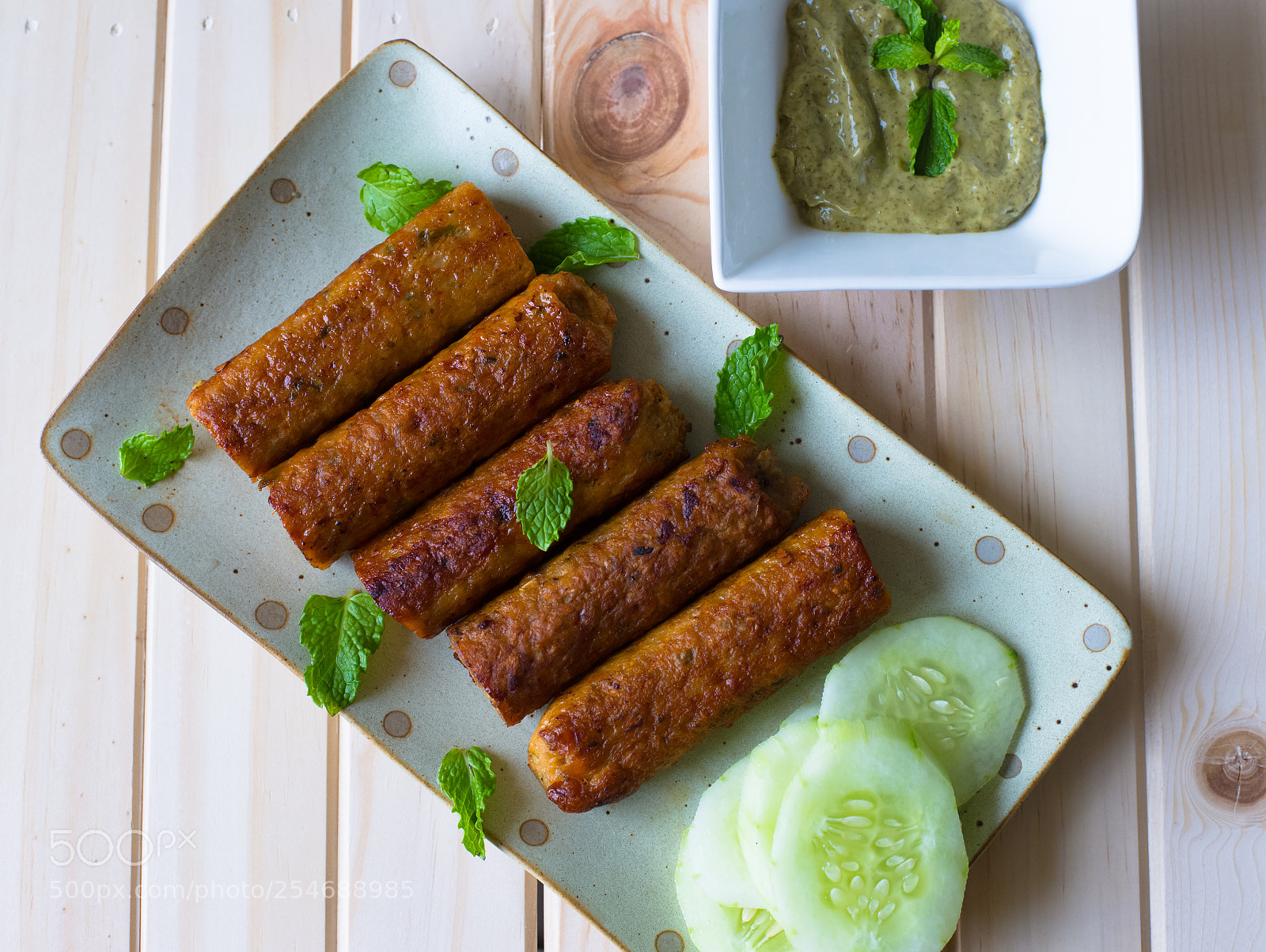 Nikon D610 sample photo. Chicken sheekh kebab photography