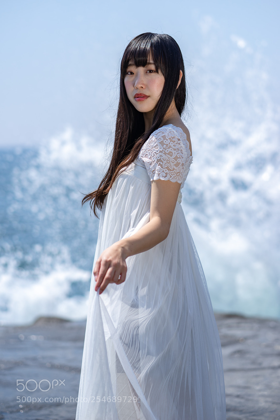 Sony a7 II sample photo. Seaside, high waves. photography