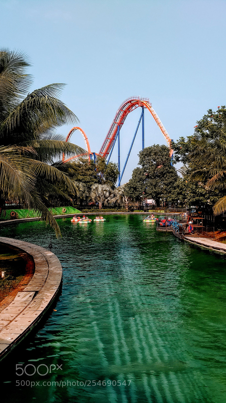 Motorola Moto G (5) Plus sample photo. Rollercoaster photography