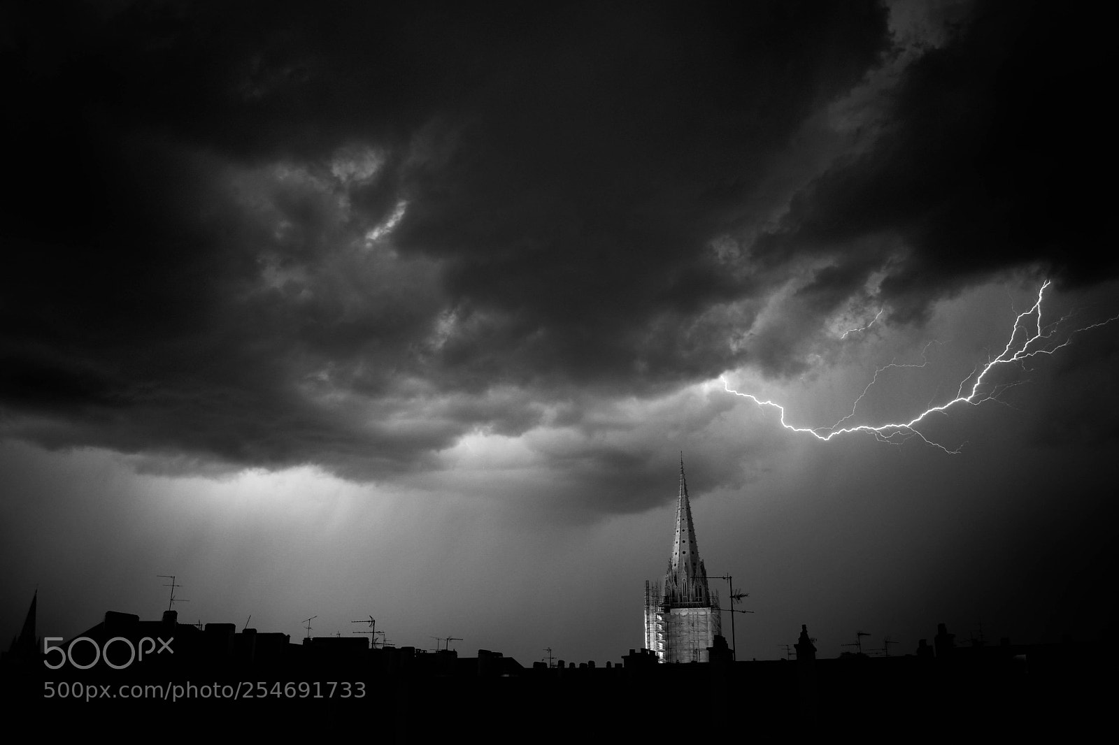 Nikon D7500 sample photo. Angry sky photography