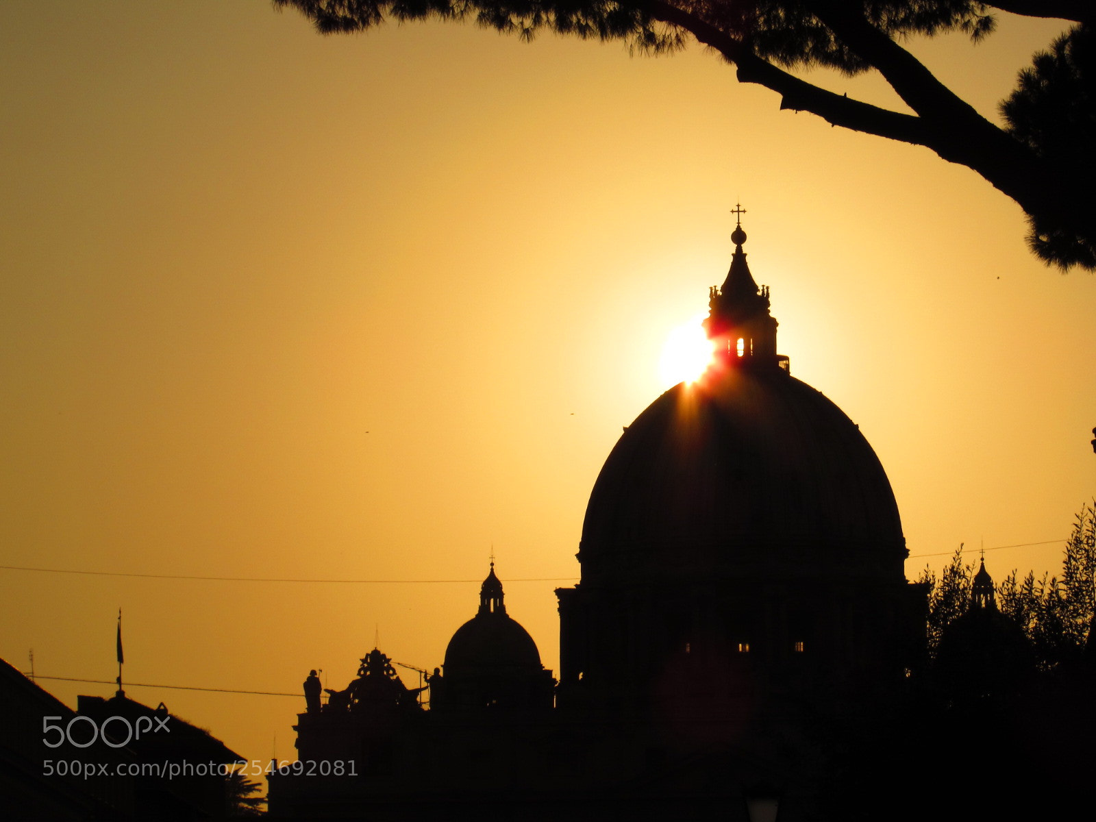 Canon PowerShot SX510 HS sample photo. Rome sunset photography