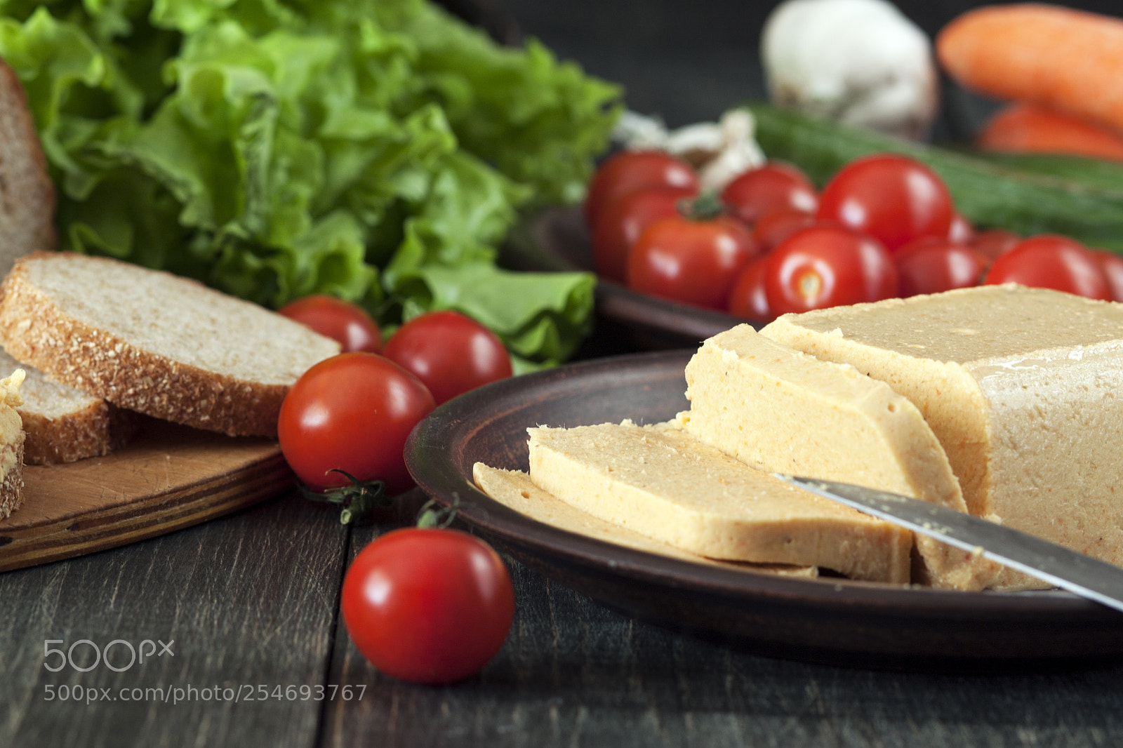 Canon EOS 500D (EOS Rebel T1i / EOS Kiss X3) sample photo. Homemade pate from chicken photography