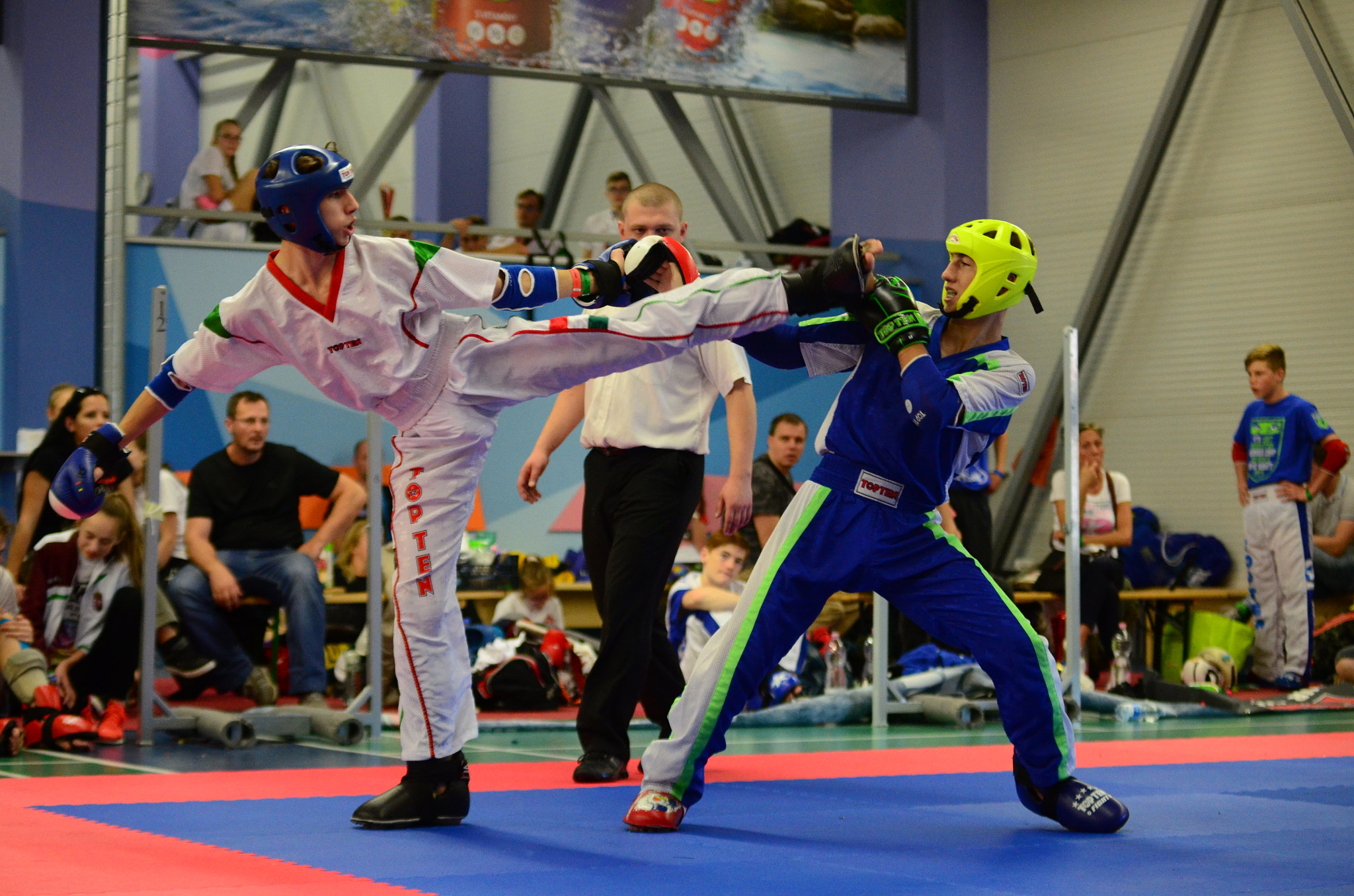 Nikon D7000 sample photo. Karate kick photography