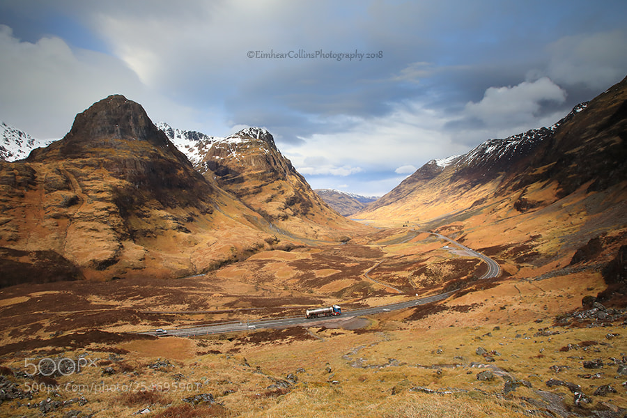 Canon EOS 5D Mark IV sample photo. Scotland glencoesistersmountainpassaprilsmall la photography
