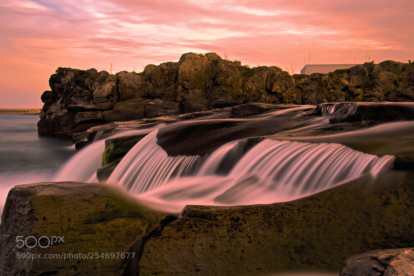 Nikon D5500 sample photo. Waterfall photography
