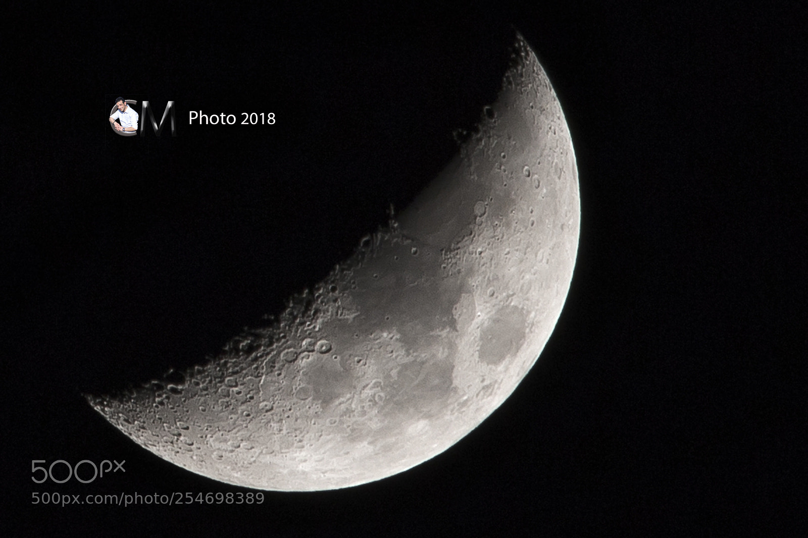 Canon EOS 70D sample photo. Quarto di luna photography