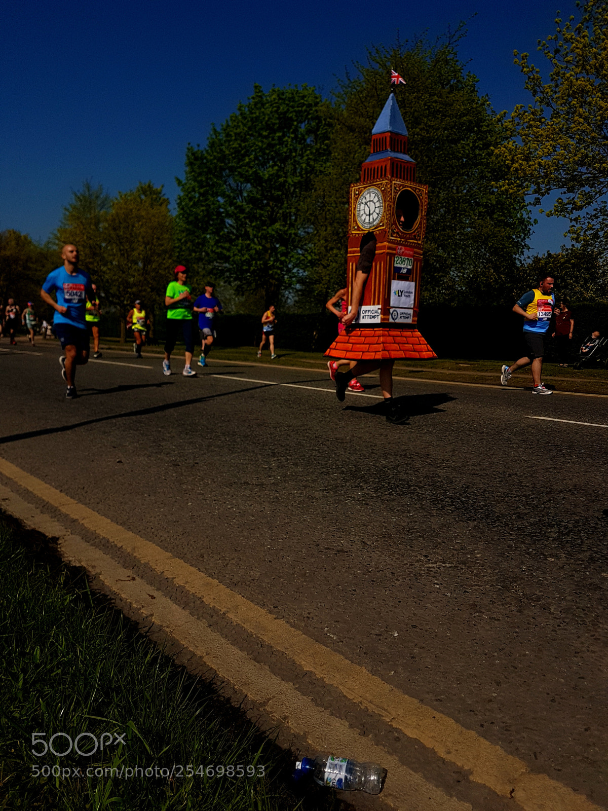 Samsung Galaxy S7 sample photo. London marathon 2018 photography