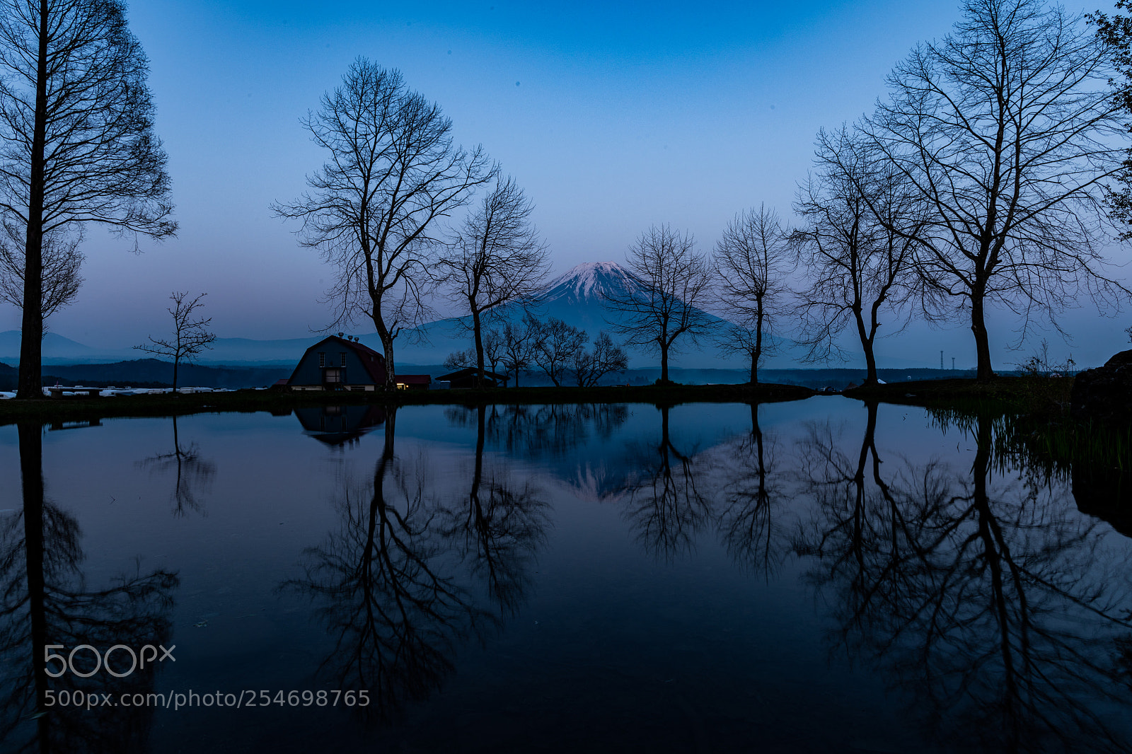 Nikon D850 sample photo. Mt.fuji reflection photography