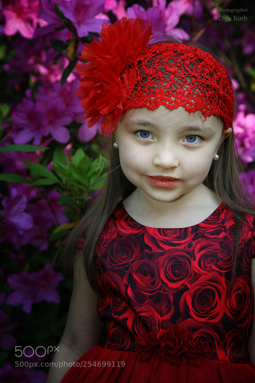 Canon EOS 5D sample photo. Girl in red dress photography