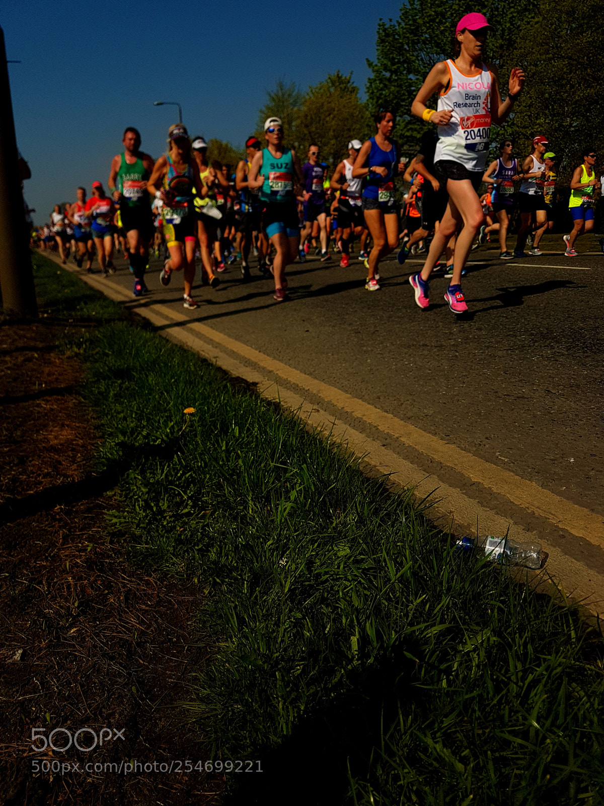 Samsung Galaxy S7 sample photo. London marathon 2018 photography