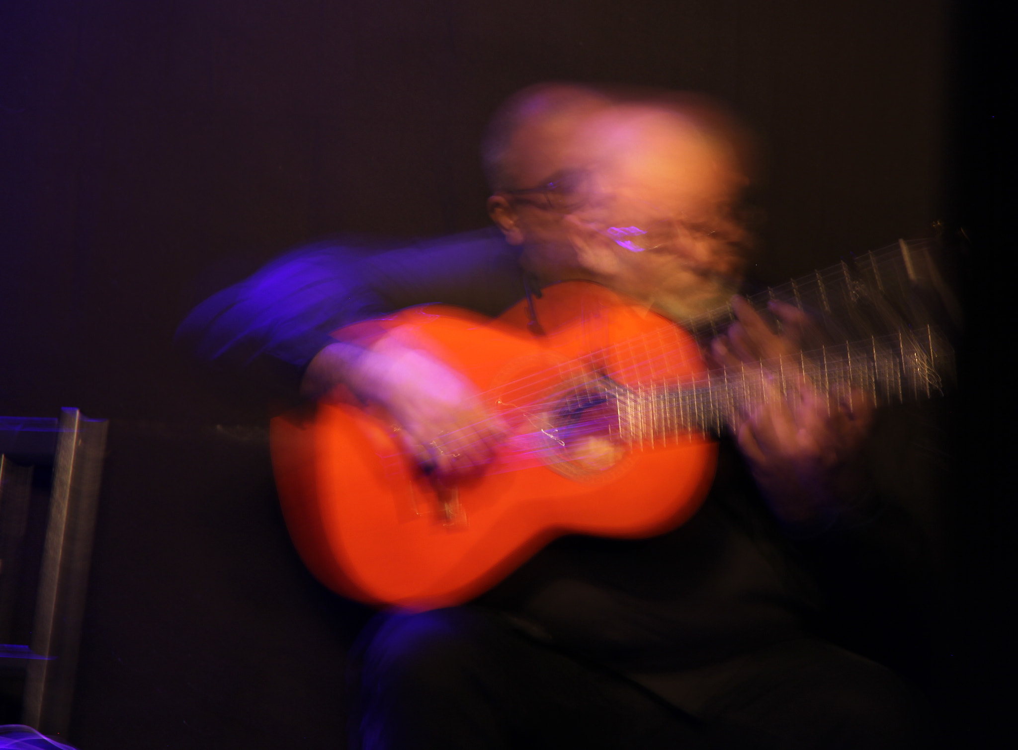 Canon EOS 60D sample photo. The fire of flamenco - guitar photography