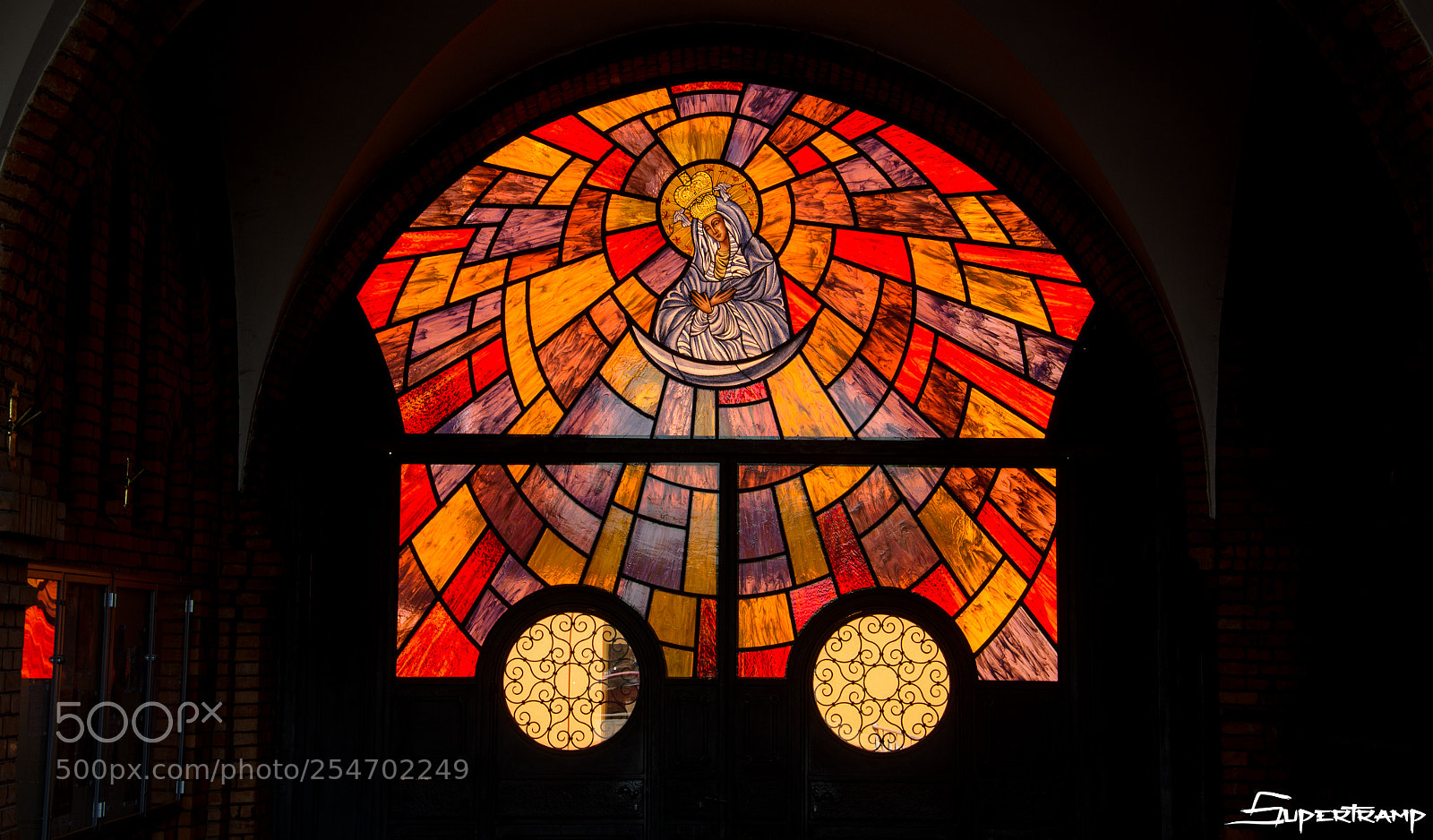 Nikon D7000 sample photo. Tarnow stained glass photography