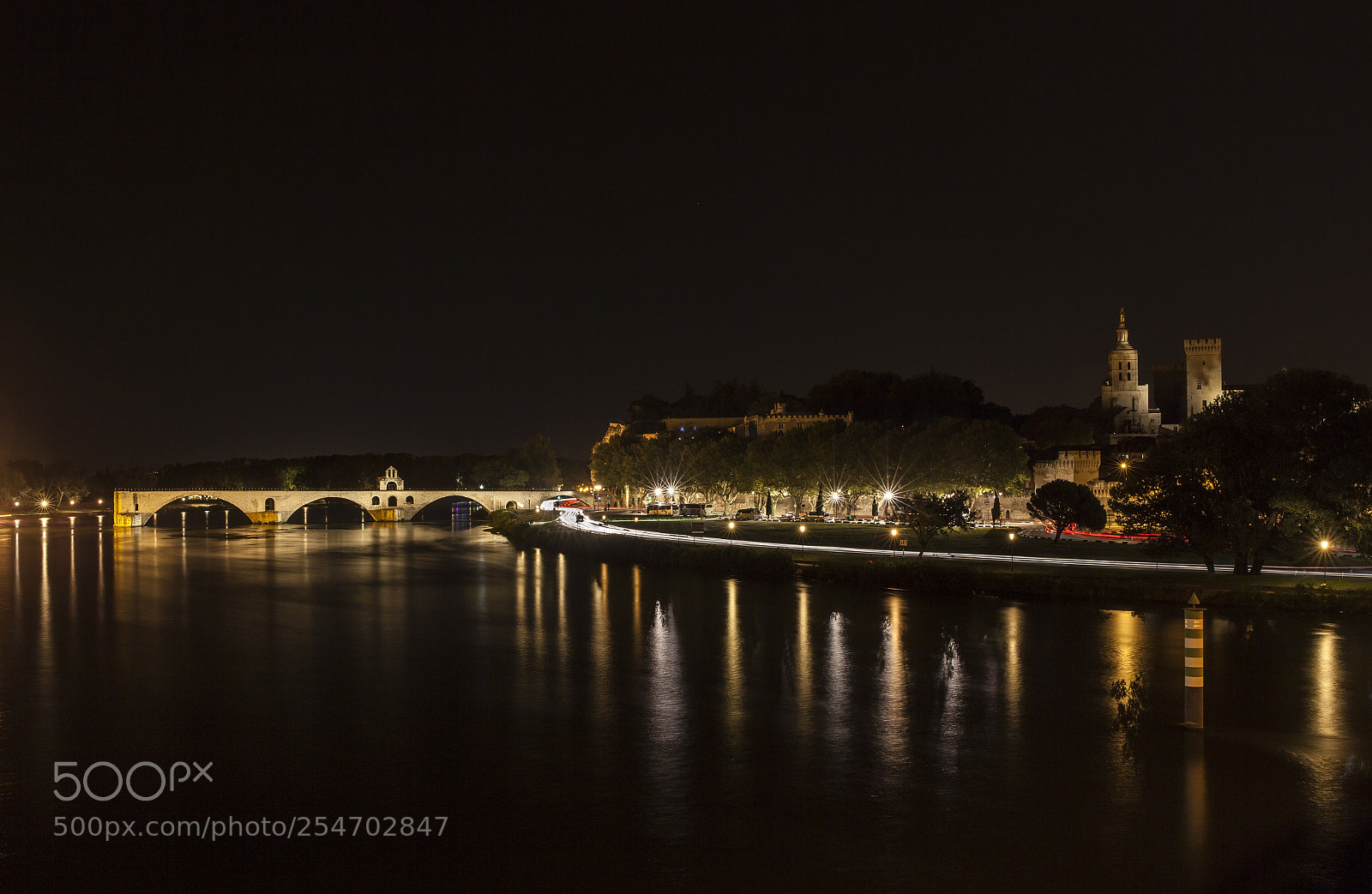Canon EOS 5D Mark II sample photo. Pont d'avignon photography